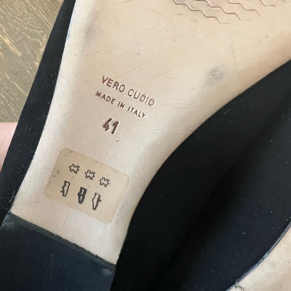 275 Central Black Suede Claudia Slip On Ballet Loafers - Picture 8 of 8